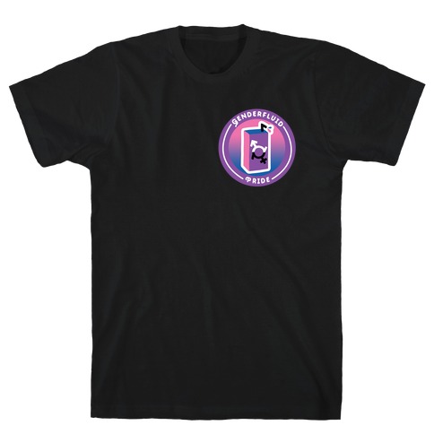 Genderfluid Pride Patch T-Shirt