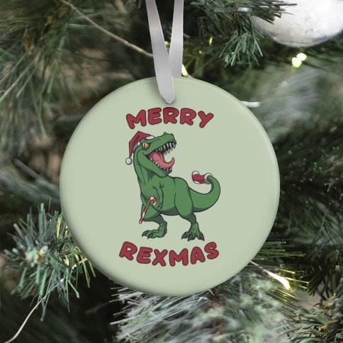 Merry Rexmas Ornament
