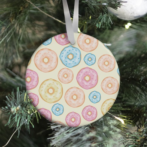 Donut Pattern Ornament