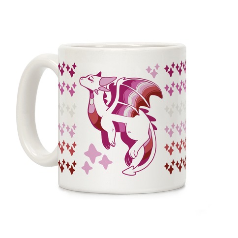 Lesbian Pride Dragon Coffee Mug