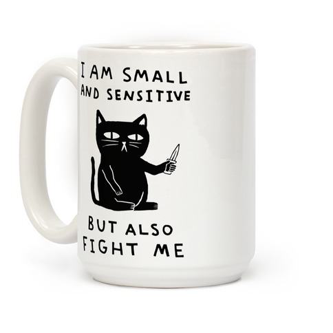  Angry Cat Face Kitty Meme Magic Mug, Heat Sensitive