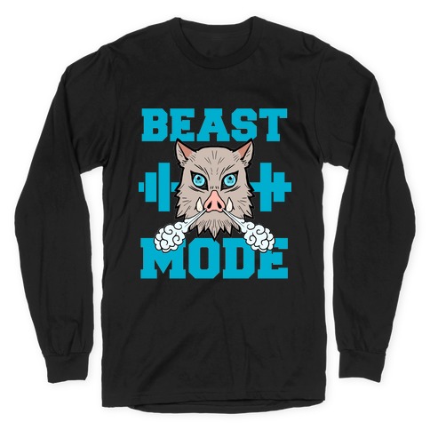 Beast Mode Inosuke Long Sleeve T-Shirt