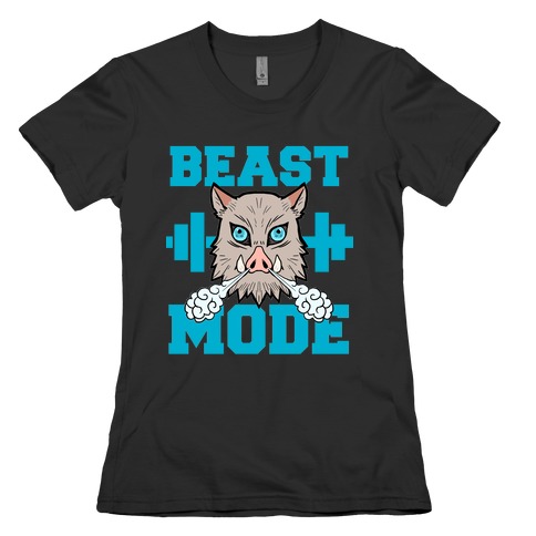 Beast Mode Inosuke Womens T-Shirt