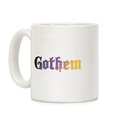 Gothem (Goth Them) Coffee Mug