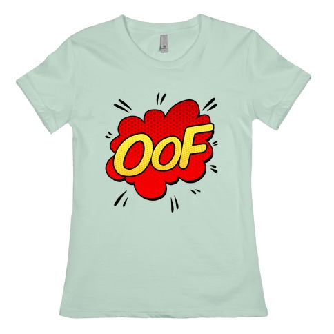 Oof Comic Sound Effect T Shirts Lookhuman - deep oof roblox sound