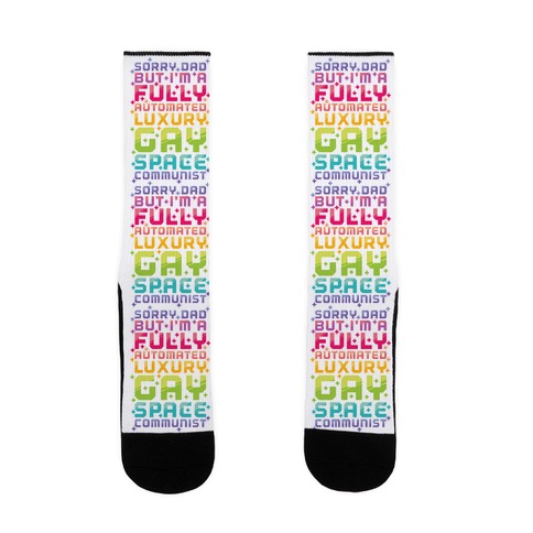 Fully Automated Luxury Gay Space Communist Sock
