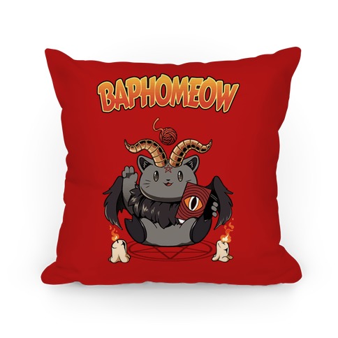 Baphomeow Pillow