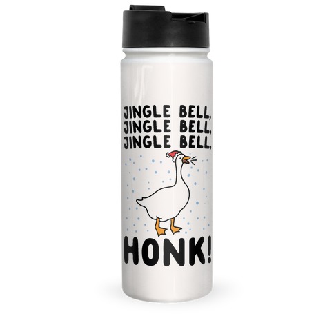 Jingle Bell Honk (Goose Parody) Travel Mug