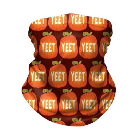 Yeet Pumpkin Neck Gaiter