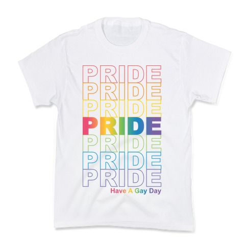 Pride Thank You Bag Parody Kids T-Shirt