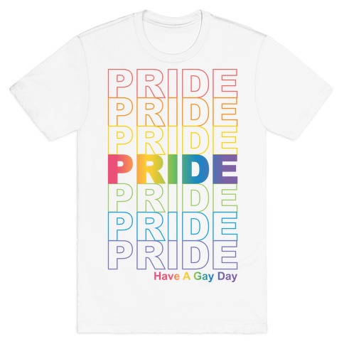 Pride Thank You Bag Parody T-Shirt