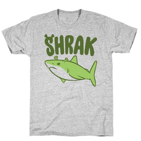 Shrak Shrek Shark Parody T-Shirt