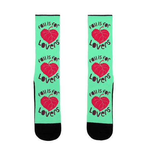 Fall Is For Lovers Sock