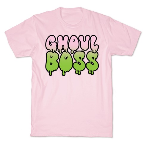 Ghoul Boss Girl Boss Parody T-Shirt