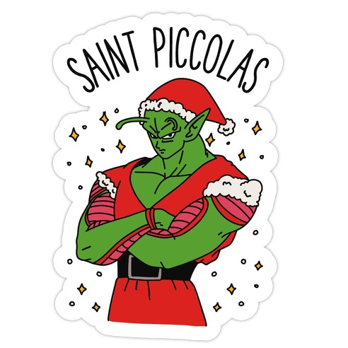 Saint Piccolas Die Cut Sticker