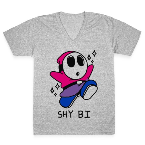 Shy Bi V-Neck Tee Shirt