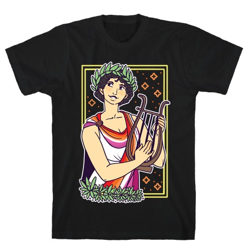 Sappho, Our Lady of Lesbians T-Shirt