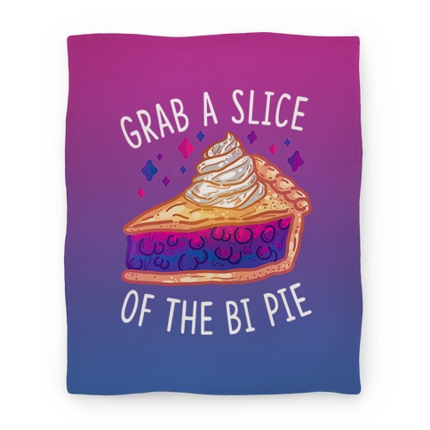 Grab a Slice of the Bi Pie Blanket