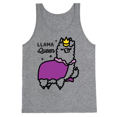 Llama Queen Tank Top