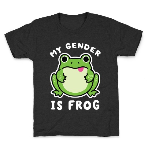 My Gender Is Frog Kids T-Shirt
