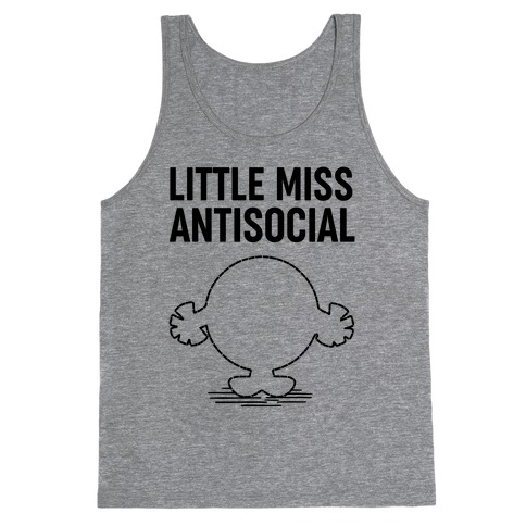 Little Miss Antisocial Tank Top