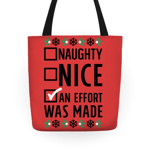 An Attempt was Made Tote