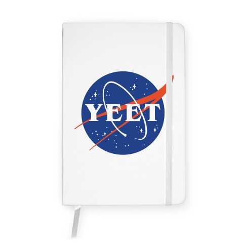 Yeet Nasa Logo Parody Notebook