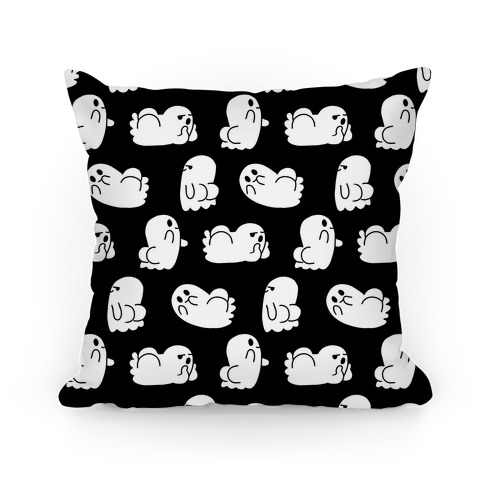 Ghost BOOties Pillow