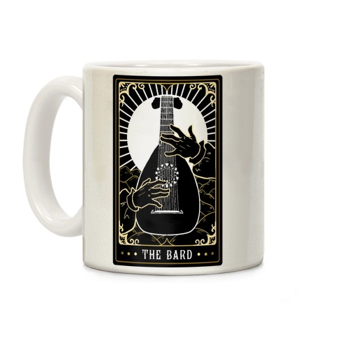 The Bard Tarot Card Coffee Mug