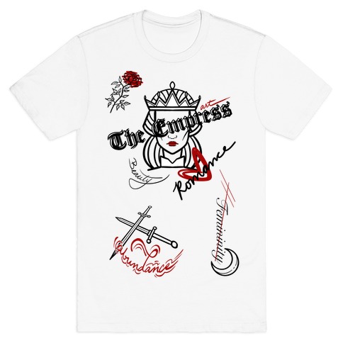 The Empress Tarot Graphics (Black) T-Shirt