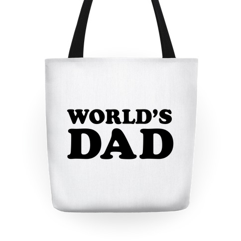 WORLD'S DAD Tote