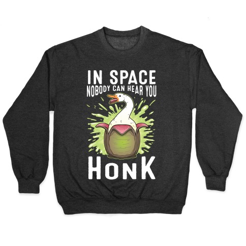 In Space Nobody Can Hear You HONK Pullover