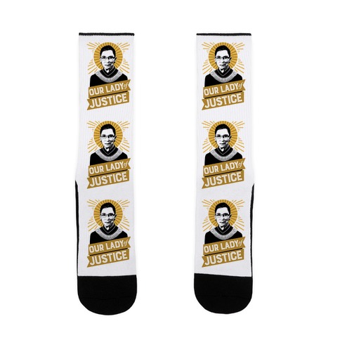 RBG: Our Lady Of Justice Sock