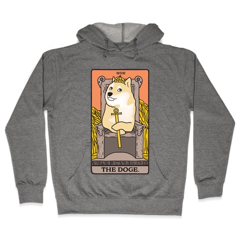 The Doge Tarot Parody Hooded Sweatshirt
