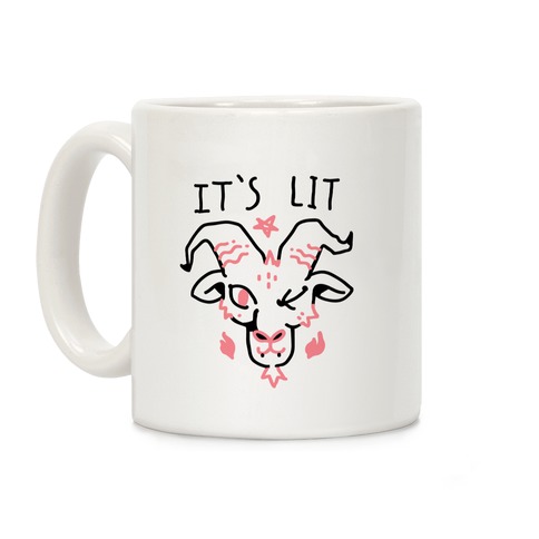 It's Lit Satan Coffee Mug