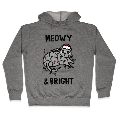 Meowy & Bright Hooded Sweatshirt