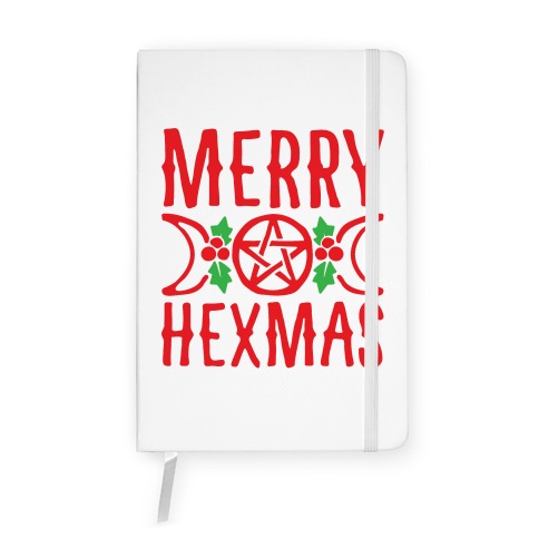 Merry Hexmas Parody Notebook