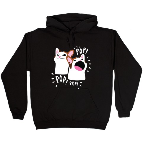 Pop Cat Hooded Sweatshirt