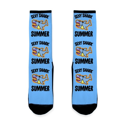 Sexy Shark Summer Sock