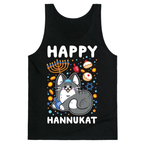 Happy Hannukat Tank Top