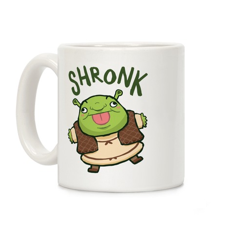 Shronk Derpy Shrek Coffee Mug