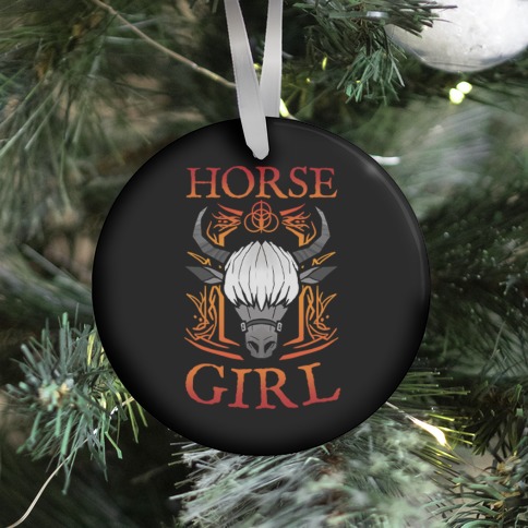 Horse Girl Ornament
