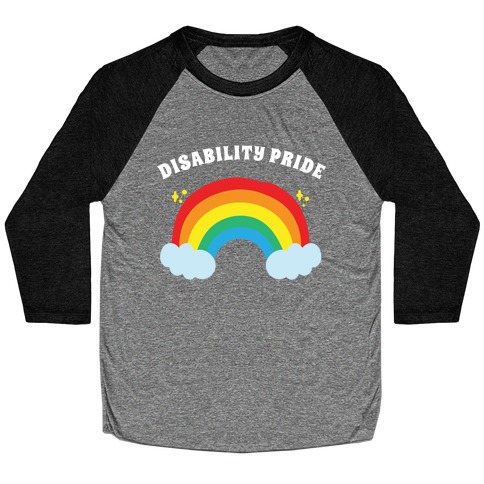 Disability Pride Baseball Tee