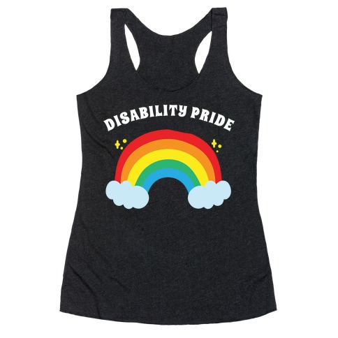 Disability Pride Racerback Tank Top