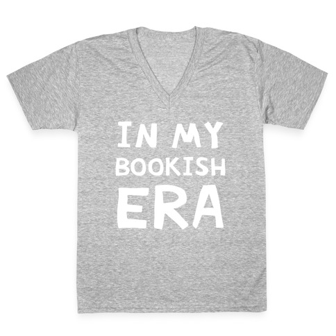 In My Bookish Era V-Neck Tee Shirt