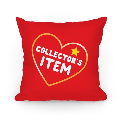 Collector's Item Toy Parody Pillow