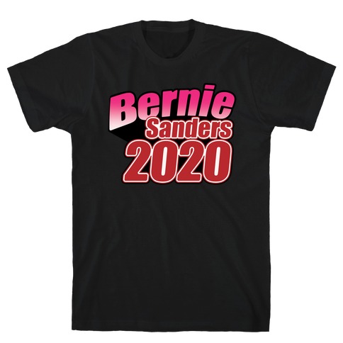 Bernie Sanders 2020 Jojo's Bizarre Adventure Parody White Print T-Shirt
