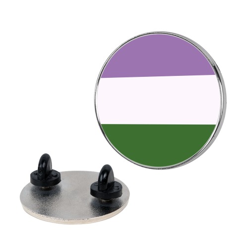 Genderqueer Pride Flag Pin