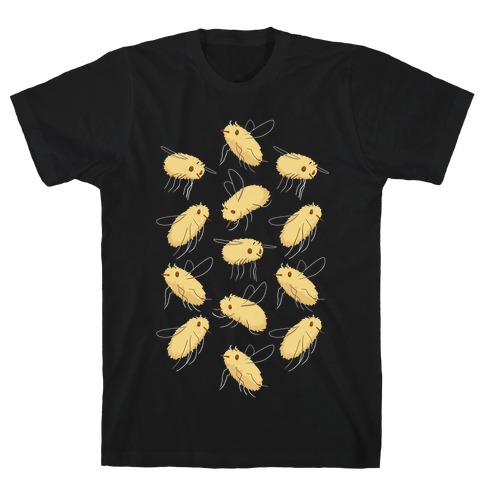 Bee Fly Pattern T-Shirt