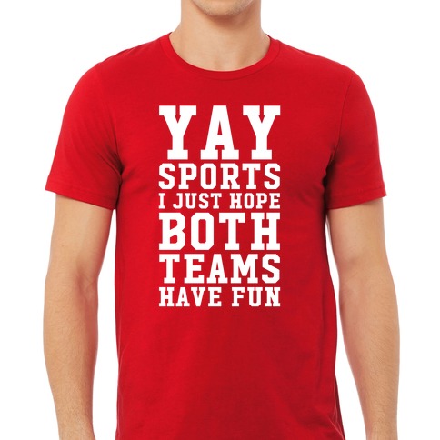 Official Game Day I Football Just Hope Both Teams Have Fun Shirt